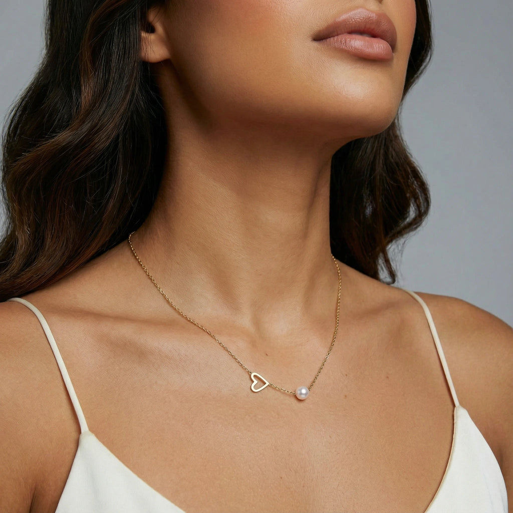 Heart Bead Necklace