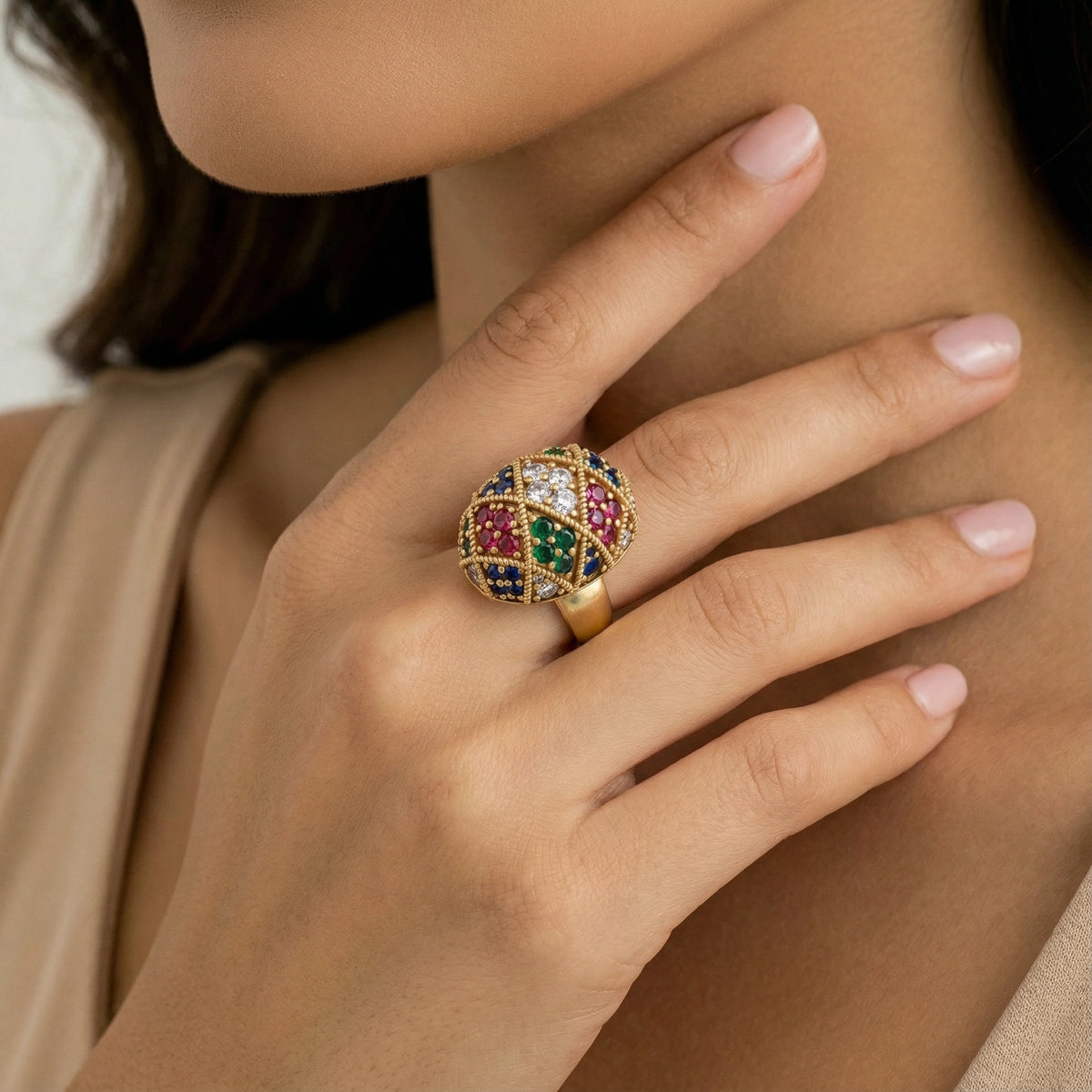 Empress Mosaic Ring